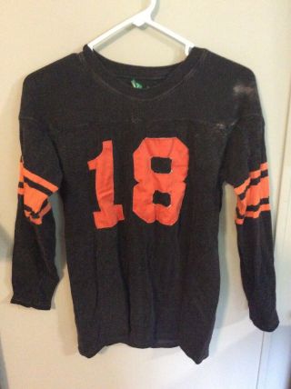 Antique Vintage Football Jersey Shirt Uniform Military? 18 Sports Team