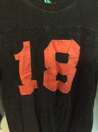 Antique Vintage Football Jersey Shirt Uniform Military? 18 Sports Team 2