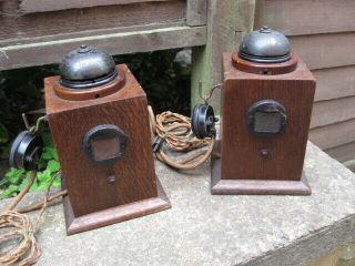Antique British Military Field/control Telephones.  S.  B & C0/steco.  Army/ww1?