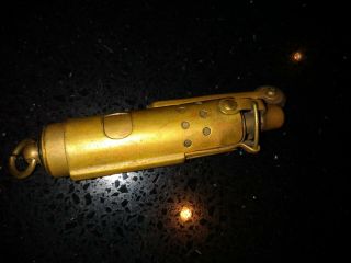 Antique Brass Lighter (collectors Item) Could Be World War 1 ?