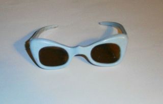 Vintage France - Depose Light Blue Doll Sunglasses For 18 " Miss Revlon & Others