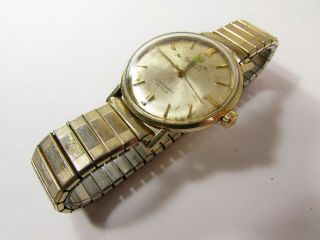 Vintage Omega Seamaster De Ville Automatic Watch Running 14k Gold Filled 1960 