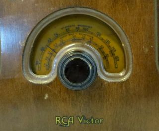 Antique Art Deco RCA Victor Model T6 - 9 Tube Radio Parts Only 3
