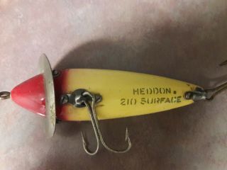 Heddon 210 Surface Fishing Lure Vintage