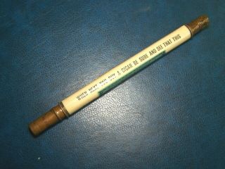 Antique Cigar Advertising,  Pencil Holder. 2