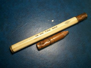 Antique Cigar Advertising,  Pencil Holder. 3