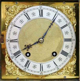 Antique Lenzkirch 1/4 Striking Carved Oak 8 Day Ting Tang Musical Bracket Clock 9