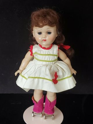 Vintage Vogue Ginny Doll Slw Ml Wearing Anchor Dress