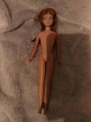 Vintage Auburn Hair Barbie Skipper Doll (mattel 1963) Rare