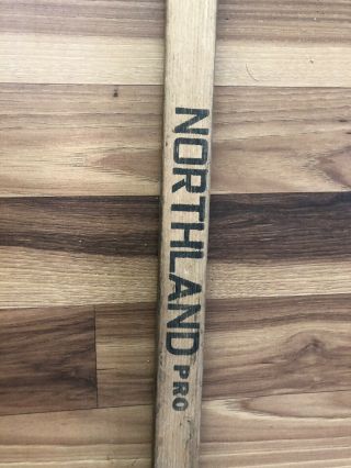Vintage Northland Ski Pro Hockey Stick 1940s Wooden Antique Old 2