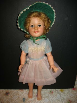 Vintage Shirley Temple Doll St - 17 Ideal Toy Comp 1950 
