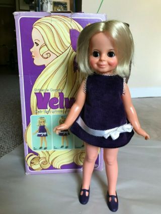 Vintage Ideal Velvet Doll - All - Cousin Of Chrissy