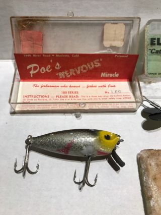 Vintage Fishing Lure Poe’s Crank - Bait