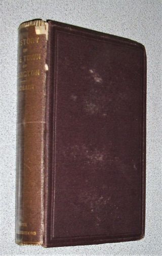 1866 Antique Abington Massachusetts 1st Ed History Genealogy Plymouth County Ma