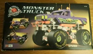 Htf 1999 Mega Bloks Pro Builder Collector Series Monster Truck No.  9758