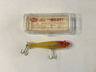 Vintage Nib Pico Mullet Fishing Lure