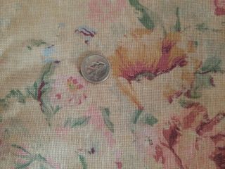 Ralph Lauren Fabric Cottage Antique Floral 2,  YDS Decor Cotton/Linen Tea Beige 2