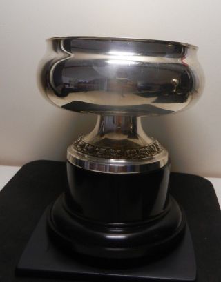 Vintage Silver Plate Epns Trophy Bowl 7 " Unengraved