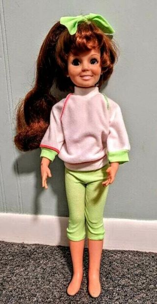 Ideal Toy Corp.  Crissy Growing Red Hair 18 " Vinyl Doll Vintage 1968