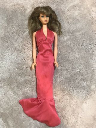 Vintage Barbie Twist ' N Turn TNT 1966 JAPAN MOD EYELASH Summer Sand Posable Doll 2
