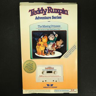 Teddy Ruxpin Adventure Series The Missing Princess Book And Cassette Tape