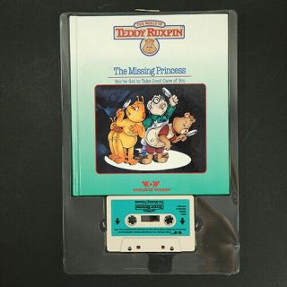 Teddy Ruxpin Adventure Series The Missing Princess Book and Cassette Tape 2