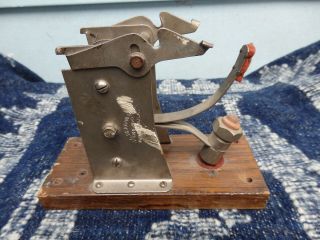 Vintage J.  C.  Deagan Percussion Instrument Striker Bell Chime Antique Electric