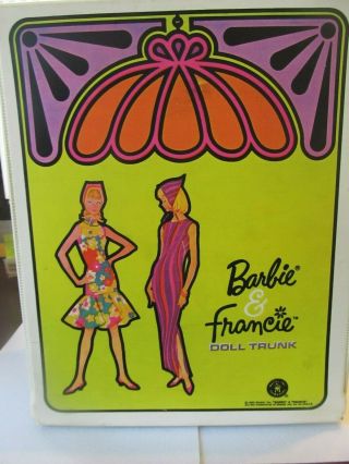 Vintage 1965 Barbie And Francie Doll Truck