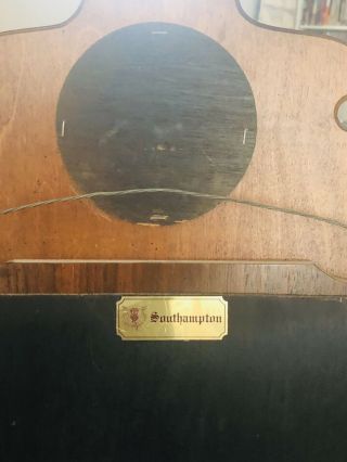 Southampton Queen Anne Walnut Trumeau Mirror with Painting Of Hunting Scene 7