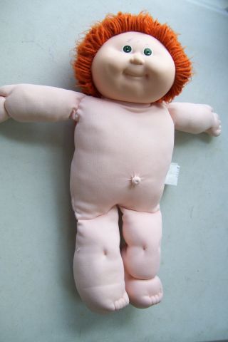 Vintage 1978 - 1982 Cabbage Patch Kids Doll Red Hair Blue Eyes 17 " Tall