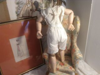 Antique 16 - 1/2 French Composition & Wood Doll Body 4