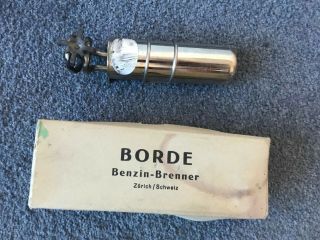 Borde Benzin Brenner Camp Stove - Vintage - Bomb Stove 4