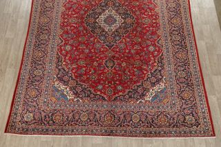 Traditional Floral Oriental Area Rug Wool Hand - Knotted Living Room Carpet 10x13 4