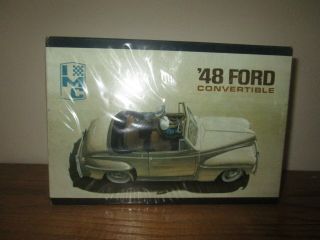 Vintage 48 Ford Convertible Model Kit Imc Factory