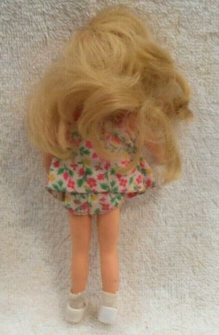 Vntg 1965 Tutti Doll & BOOKLET w/TagOrg.  Dress Blnd.  Hair w/brush (Barbie Family) 3