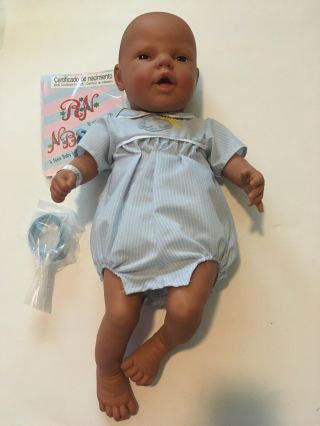 Vintage 20” Berjusa Newborn Boy And Girl Baby Doll Anatomically Correct Spain