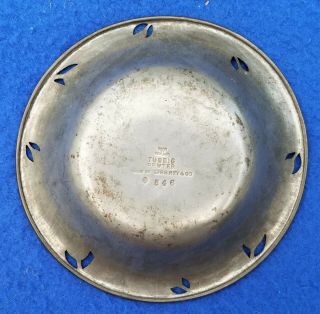 Archibald Knox for Liberty & Co Tudric Pewter Pierced Round Dish 0546 England 4