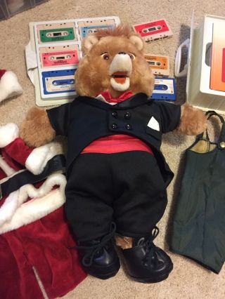 Vintage Teddy Ruxpin With Tapes,  Books,  Outfits 2