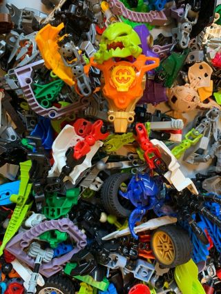Over 6 Of Lego Bioncle Chima Hero Factory Technic Weapons Masks Bulk