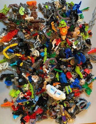 Over 6 Of LEGO Bioncle Chima Hero Factory Technic Weapons Masks Bulk 6