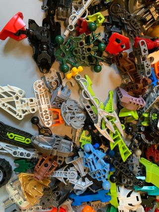 Over 6 Of LEGO Bioncle Chima Hero Factory Technic Weapons Masks Bulk 8