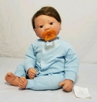 Lee Middleton Honey Love Awake Baby Boy 1996 Realistic Weighted Doll