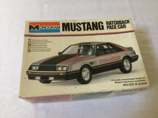 Monogram 1979 Mustang Indy Pace Car Model Kit 1/24 Scale