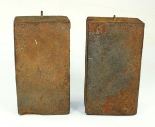 Antique American 8 Day Weight Driven Clock Weights - Sp03