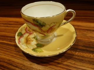 Foley Bone China Cup And Saucer Set - Vintage [y7 - W6 - A9]