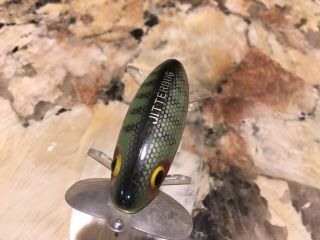 Vintage Fred Arbogast Jitterbug Fishing Lure Antique Wisconsin Tackle Box Bait 2