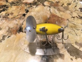 Vintage Fred Arbogast Jitterbug Fishing Lure Antique Wisconsin Tackle Box Bait 4