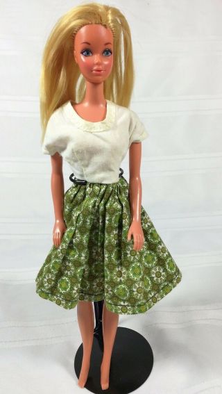 Vintage Mattel Barbie The Sunset Malibu Pj P.  J.  1187 Steffie Face Tnt Doll Mod