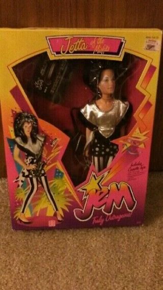 Jetta Of The Misfits Jem & The Holograms Doll With Cassette/saxophone Mib