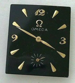 Antique 1944 Omega Hand Winding Mens Watch Movement With Seconds Register